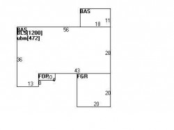 278 Country Club Rd, Newton MA  02459-3115 floor plan