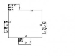 78 Warwick Rd, Newton MA  02465-1724 floor plan