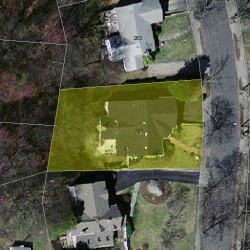 269 Woodcliff Rd, Newton MA 02461-2127 aerial view