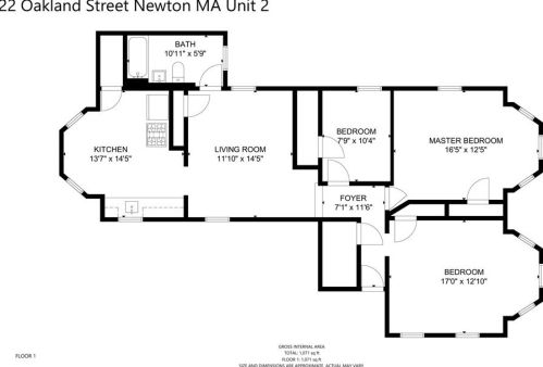 22 Oakland St, Newton MA 02458-1801 exterior