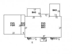 1572 Commonwealth Ave, Newton MA 02465-2806 floor plan