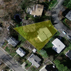 78 Esty Farm Rd, Newton MA 02459-3608 aerial view