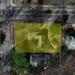 960 Beacon St, Newton MA 02459-1724 aerial view
