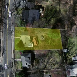 786 Chestnut St, Newton MA 02468-2317 aerial view