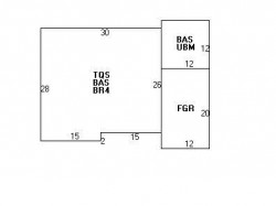 44 Noble St, Newton MA  02465-1016 floor plan