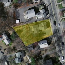 941 Walnut St, Newton MA 02461-1133 aerial view