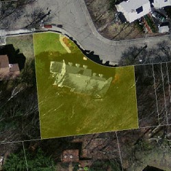 120 Atwood Ave, Newton MA  02460-2202 aerial view