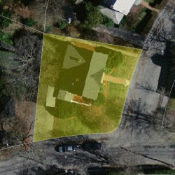 67 Marlboro St, Newton MA 02458-2442 aerial view