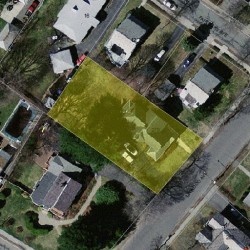279 Linwood Ave, Newton MA  02460-1437 aerial view