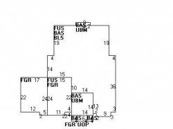 24 Druid Hill Rd, Newton MA  02461-2023 floor plan