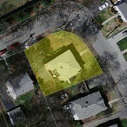 35 Farquhar Rd, Newton MA  02460-2007 aerial view
