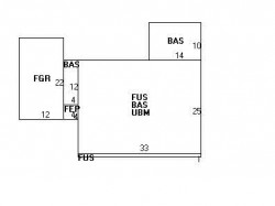 73 Ridge Ave, Newton MA  02459-2506 floor plan