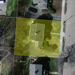 107 Upland Ave, Newton MA 02461-2112 aerial view