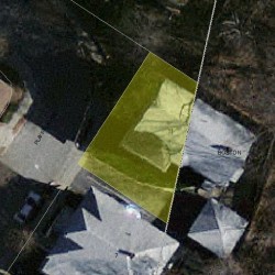 11 Playstead Rd, Newton MA  02458-2124 aerial view