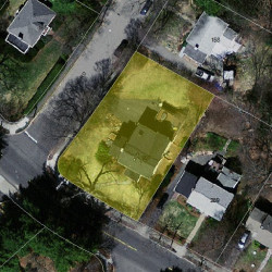 297 Woodward St, Newton MA 02468-2011 aerial view
