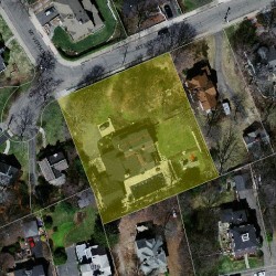 258 Mount Vernon St, Newton MA 02465-2519 aerial view