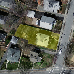 35 Rowe St, Newton MA 02466-1516 aerial view