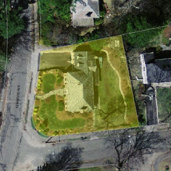 20 Kenwood Ave, Newton MA 02459-1439 aerial view