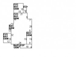 363 Walnut St, Newton MA 02460-1945 floor plan
