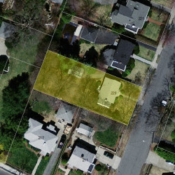 229 Winslow Rd, Newton MA 02468-1713 aerial view