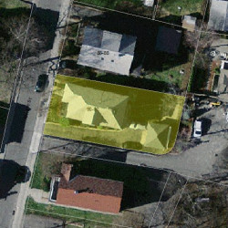 90 Jewett St, Newton MA 02458-1524 aerial view