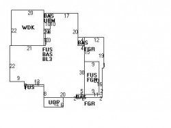 58 Ferncroft Rd, Newton MA  02468-1214 floor plan