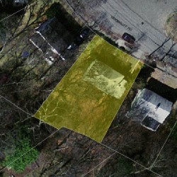 109 Woodcliff Rd, Newton MA 02461-1824 aerial view