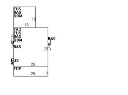 120 Farwell St, Newton MA 02460-1000 floor plan