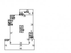 106 Gibbs St, Newton MA 02459-1928 floor plan