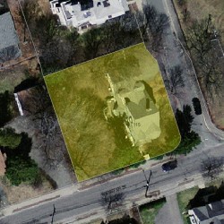 115 Webster St, Newton MA  02465-1821 aerial view