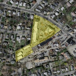 90 Crafts St, Newton MA  02458-1259 aerial view