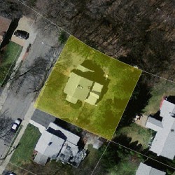 135 Fessenden St, Newton MA 02460-1131 aerial view