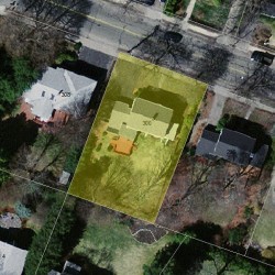 300 Homer St, Newton MA 02459-1414 aerial view