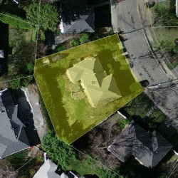 51 Cynthia Rd, Newton MA 02459-2836 aerial view