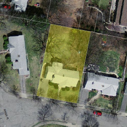 8 Swallow Dr, Newton MA  02462-1306 aerial view