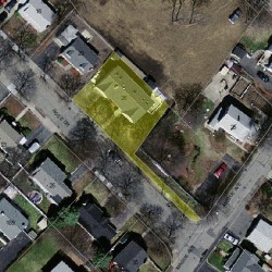 26 Rose Dr, Newton MA 02465-1542 aerial view