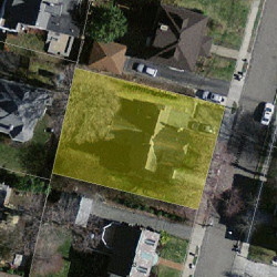 79 Grasmere St, Newton MA  02458-2210 aerial view