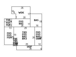 16 Kingswood Rd, Newton MA 02466-1013 floor plan
