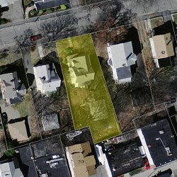 50 Court St, Newton MA  02458-1264 aerial view