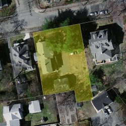 44 Erie Ave, Newton MA 02461-1514 aerial view