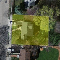 122 Upland Ave, Newton MA 02461-2145 aerial view