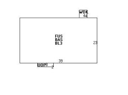 1005 Dedham St, Newton MA 02459-3420 floor plan