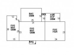 75 Winslow Rd, Newton MA  02468-1711 floor plan