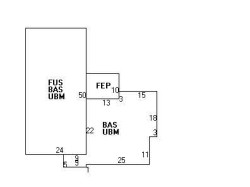 1619 Centre St, Newton MA  02461-1256 floor plan