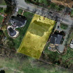 83 Aspen Ave, Newton MA  02466-3003 aerial view