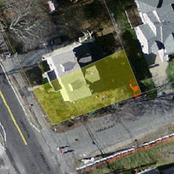 284 Langley Rd, Newton MA 02459-2326 aerial view