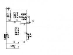 66 Oxford Rd, Newton MA 02459-2405 floor plan