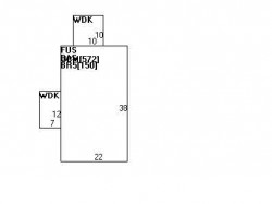 52 Hawthorn St, Newton MA 02458-1215 floor plan