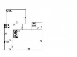 163 Waverley Ave, Newton MA 02458-2418 floor plan