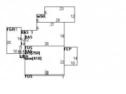 50 Verndale Rd, Newton MA 02461-2114 floor plan